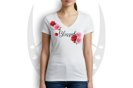 Womens Blessed t-shirt