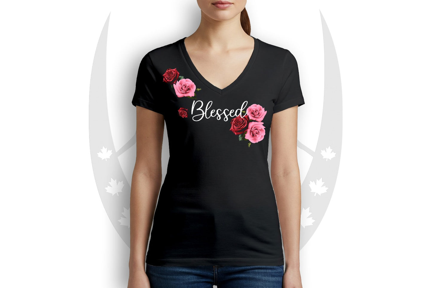 Womens Blessed t-shirt